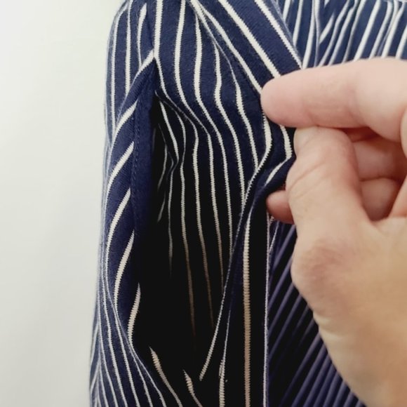 [Boden] Janie Striped 3/4 Sleeve Dress 8L / 8 - Picture 9 of 13